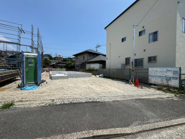 SUN COURT－サンコート－小倉北区赤坂2丁目【小倉北区　新築戸建て】の外観|現地撮影　2025,7,8　SUN COURT－サンコート－小倉北区赤坂2丁目【小倉北区　新築戸建て】