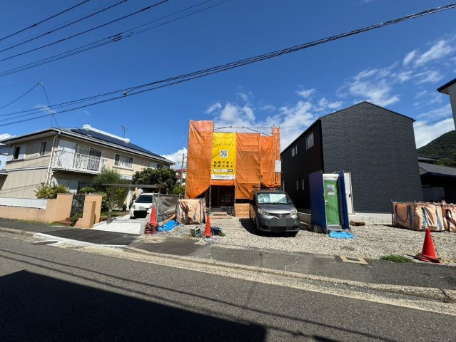 SUN COURT－サンコート－小倉北区赤坂2丁目【小倉北区　新築戸建て】の外観|現地撮影　2025,9,5　SUN COURT－サンコート－小倉北区赤坂2丁目【小倉北区　新築戸建て】