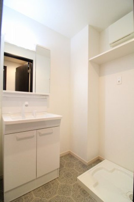 【洗面所】 | Sou.leaf九工大前 | 使いやすい洗面所です