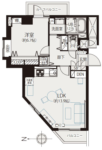 三鷹市下連雀３丁目の中古マンション