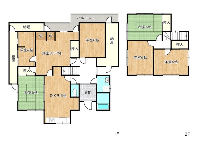 【間取り】 | 姫路市田寺東4丁目／中古戸建