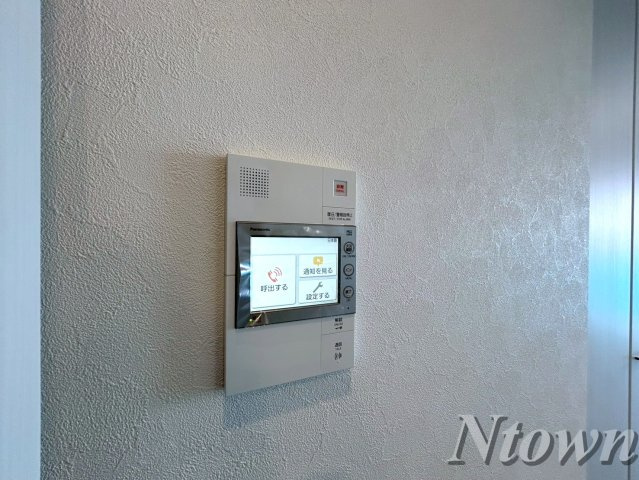 【セキュリティ】 | プレサンス太閤通駅前デュプル | モニター付きインターフォンです