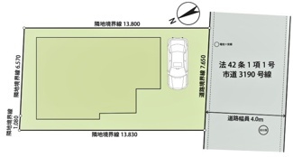 【区画図】 | 東久留米市滝山　中古戸建 | 東久留米市滝山　中古戸建