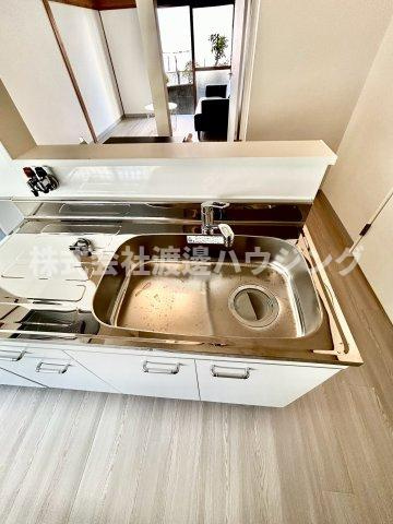 打上高塚町一戸建の設備|シングルレバー採用