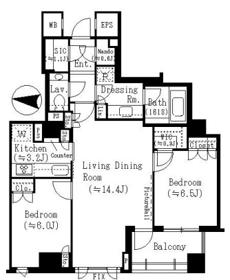 【間取り】 | ザ・パークハウス池田山