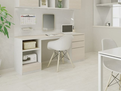  | THE NOBLES 戸畑Ⅱ | フロアカラー：ネオホワイト（ダイケン）
※メーカー参考イメージ写真のため間取りは異なります