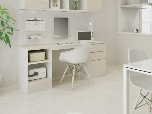  | THE NOBLES 戸畑Ⅱ | フロアカラー：ネオホワイト（ダイケン）
※メーカー参考イメージ写真のため間取りは異なります