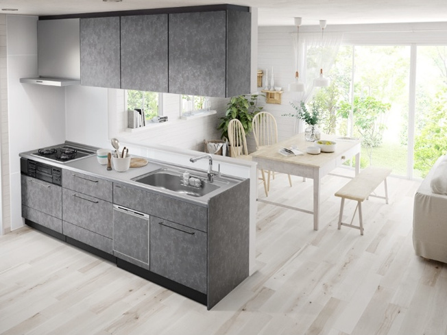  | THE NOBLES 戸畑Ⅱ | ※メーカー参考イメージ写真のため間取りやフローリング仕様、キッチンサイズや設備は異なります
※食洗機