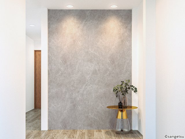  | THE NOBLES 戸畑Ⅱ | トイレアクセントクロス：FE76668（サンゲツ）
※メーカー参考イメージ写真のため実際の色味が異な