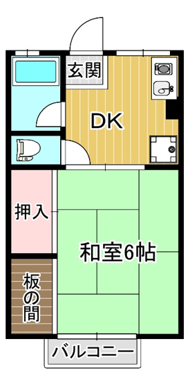 【間取り】 | アリマハイツ | アリマハイツ(Good Home)