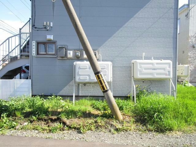 中村ハイツの駐車場