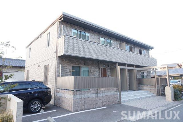 熊本市中央区新屋敷１丁目のアパートの外観