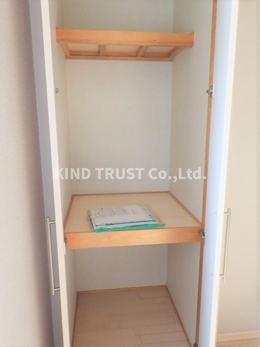 アフィット天満橋の収納|小物を収納するのに便利です