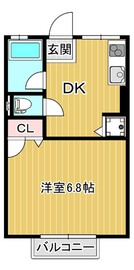 【間取り】 | アリマハイツ | アリマハイツ(Good Home)