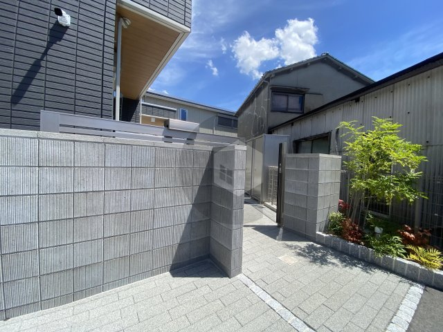 ウエスタンハイツ17　のエントランス