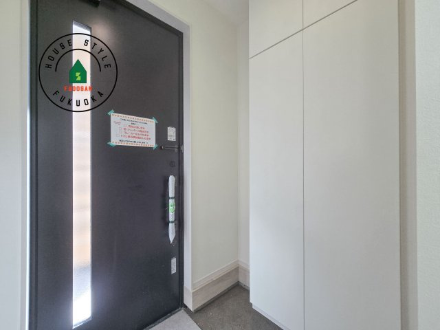 春日市塚原台2丁目第1-1棟（1号棟）　の防犯設備|二重ロックでしっかり防犯対策ができます。