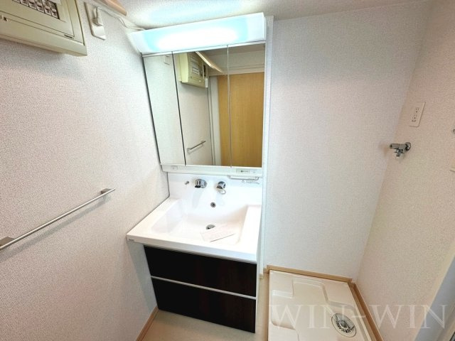 リバーサイドヒルの独立洗面台