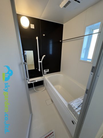 茅ヶ崎市柳島第11　新築戸建　全8棟3号棟の浴室|きれいなお風呂です