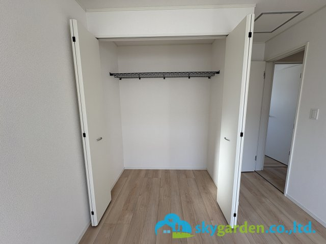 茅ヶ崎市柳島第11　新築戸建　全8棟3号棟の収納|たっぷりとした収納スペースです