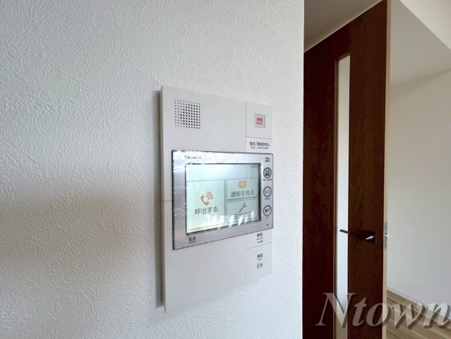 【セキュリティ】 | プレサンス太閤通駅前デュプル | モニター付きインターフォンです