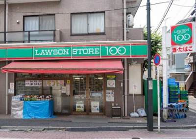 【周辺】 | ドルチェときわ台　14886 | ローソンストア100 板橋常盤台店まで107ｍ