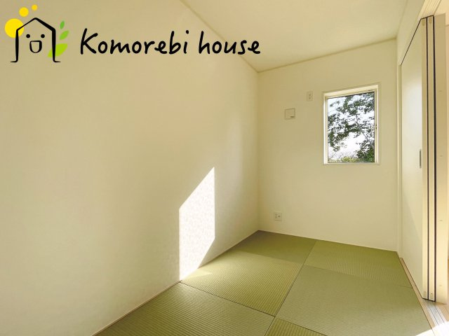 さいたま市西区飯田新田第2　新築一戸建て　クレイドルガーデン　09の和室|和室があると、家にあたたかい雰囲気が生まれます