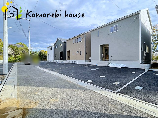 さいたま市西区飯田新田第2　新築一戸建て　クレイドルガーデン　09の前面道路含む現地写真|前面道路含む現地写真です