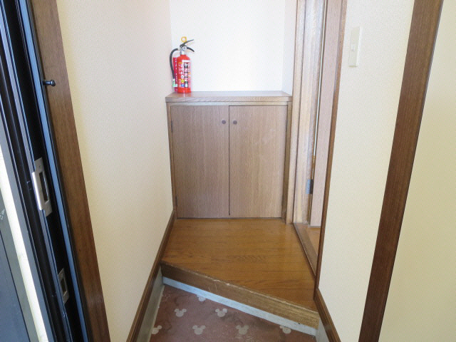 エステート新釧路の玄関