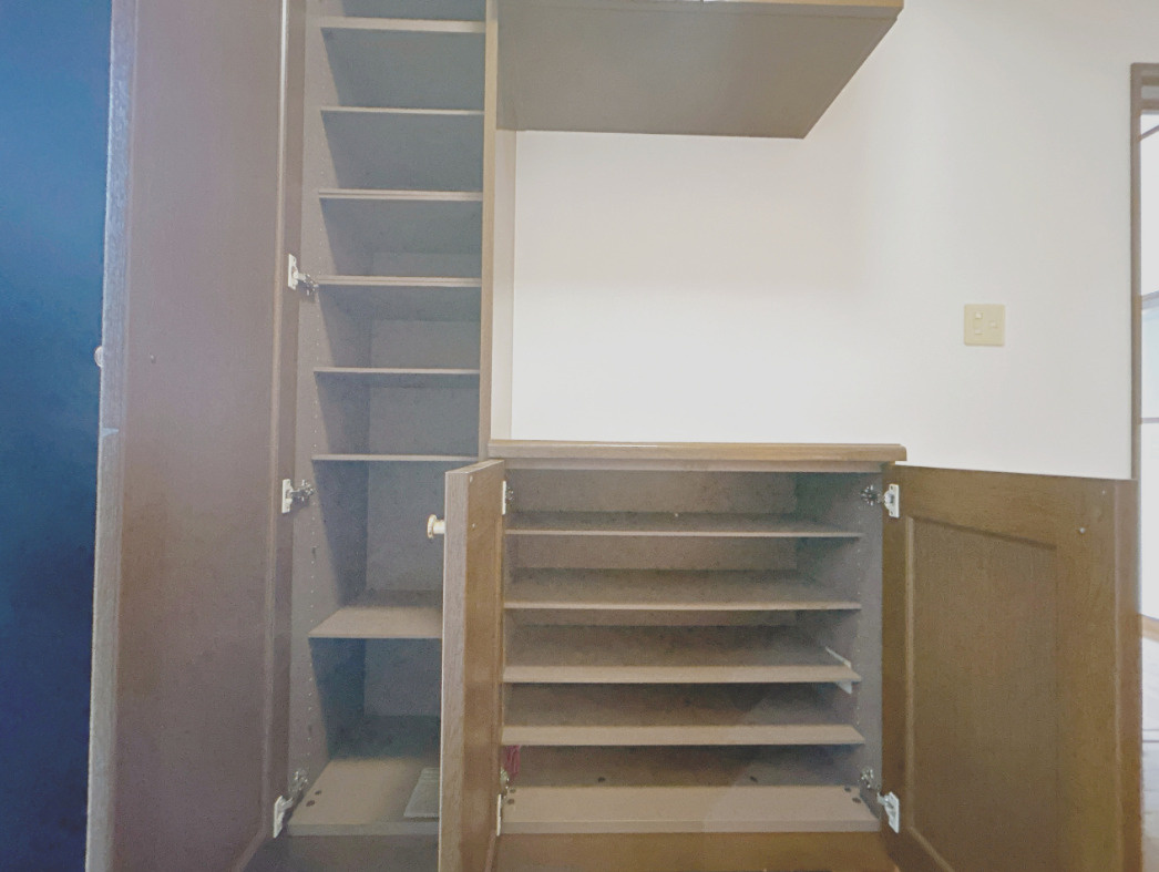 富士市中丸　中古戸建Rの収納|玄関収納