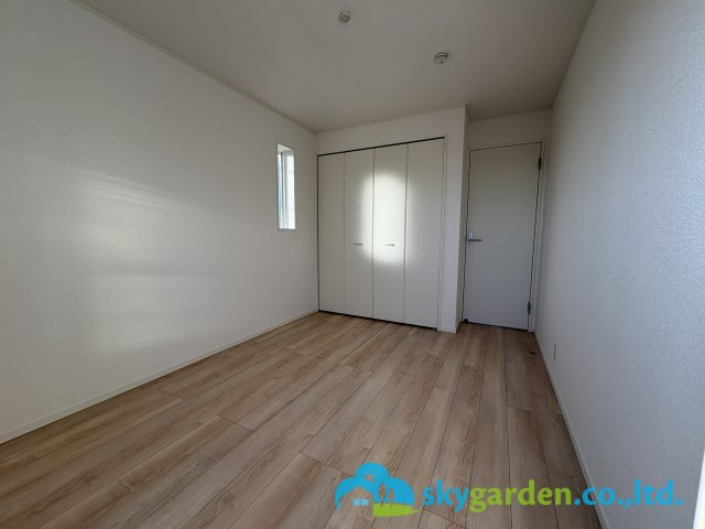 茅ヶ崎市柳島第11　新築戸建　全8棟4号棟の洋室|個人の部屋や寝室として使える洋室です