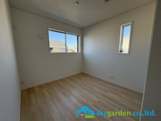 茅ヶ崎市柳島第11　新築戸建　全8棟4号棟の洋室|きれいな洋室です