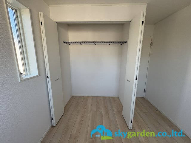 茅ヶ崎市柳島第11　新築戸建　全8棟4号棟の収納|十分な収納スペースがあります