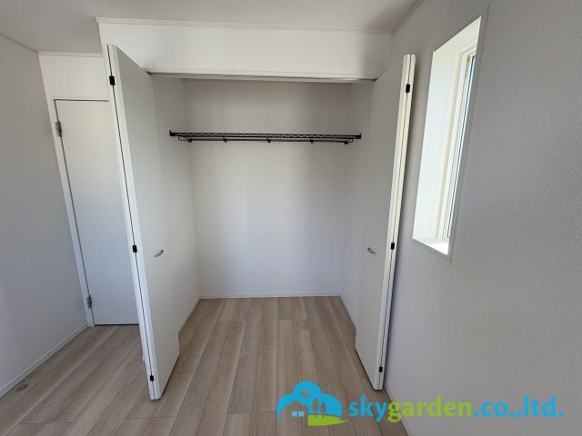 茅ヶ崎市柳島第11　新築戸建　全8棟4号棟の収納|十分な収納スペースがあります