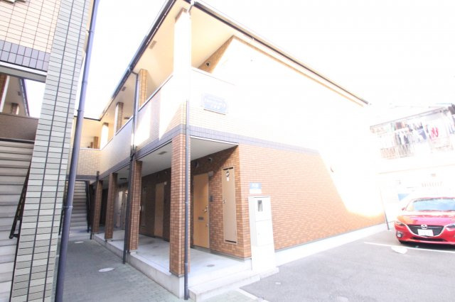 アルベージュ八戸ノ里Ⅰ番館の外観