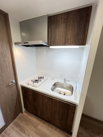 大阪市旭区森小路１丁目の賃貸マンションのキッチン