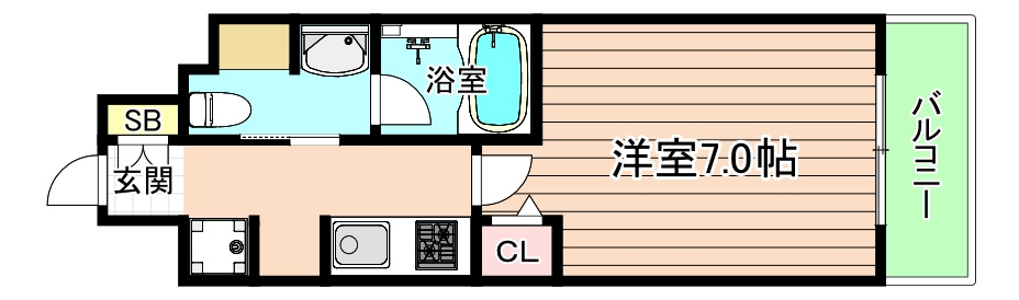 ヴィラセレーノ森小路（旧名称：ルネフラッツ森小路駅前Ⅱ）の間取り