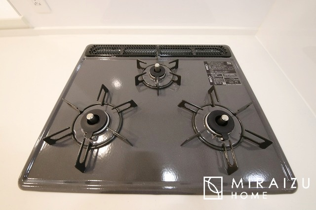 【キッチン】 | 建物完成につき、実際のお部屋をごゆっくりご見学いただけます。お休みの日にご家族で見学はいかがでしょう。
