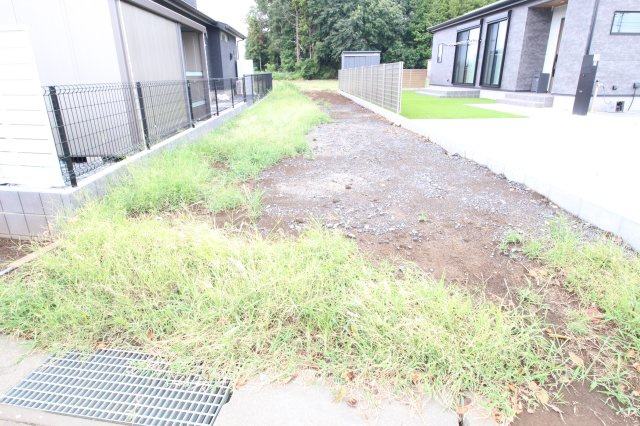結城市結城　全4区画の外観|E区画　敷地延長部分　東側から