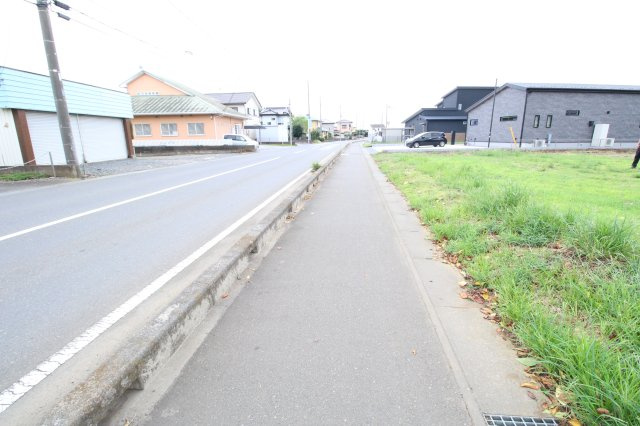 結城市結城　全4区画の周辺|東側接道10m　北側から