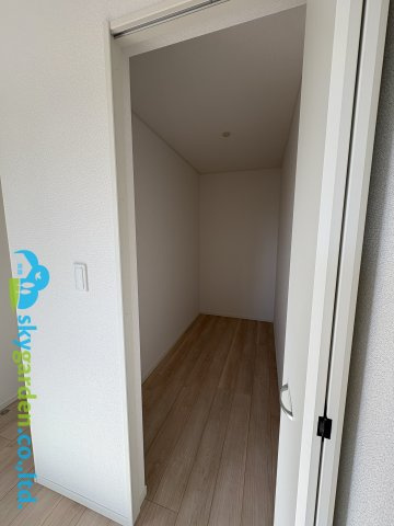 茅ヶ崎市柳島第11　新築戸建　全8棟5号棟の収納|ウォークイン