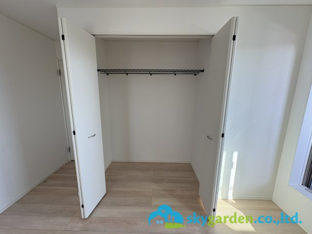 茅ヶ崎市柳島第11　新築戸建　全8棟5号棟の収納|収納スペース豊富です