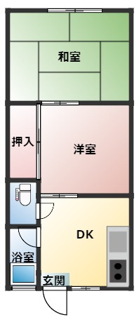 【間取り】 | コーポ吉田