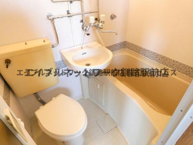 コーポシマムラの浴室