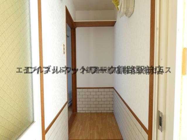 コーポシマムラの玄関