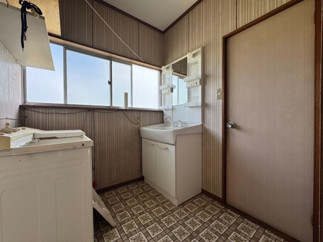【洗面所】 | 【敷地100坪以上】茨城町前田　中古戸建