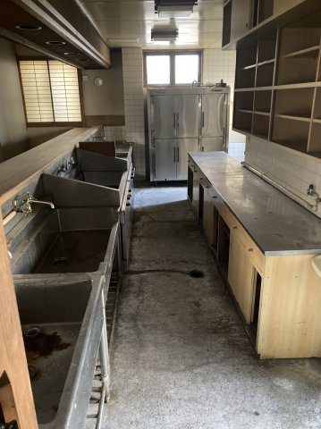 桐生市仲町2丁目住宅付き飲食店のキッチン|1階厨房