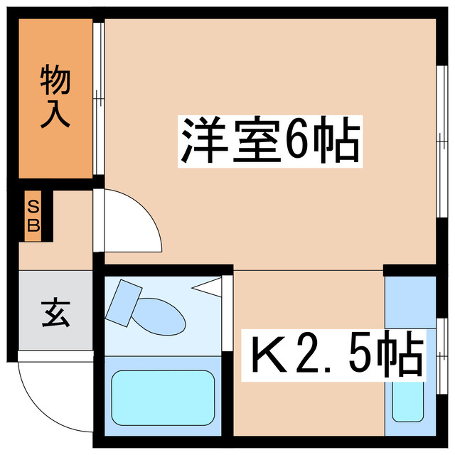 コーポシマムラの間取り