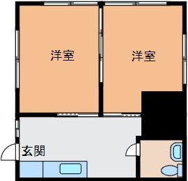 【間取り】 | 兼城貸店舗