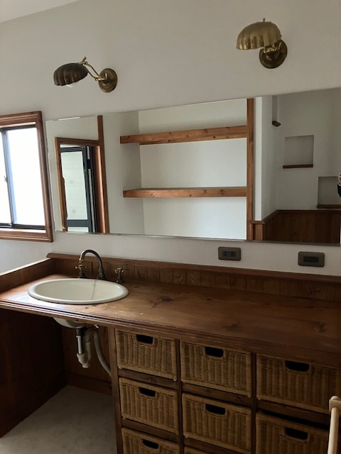 中筋3丁目貸家の洗面所