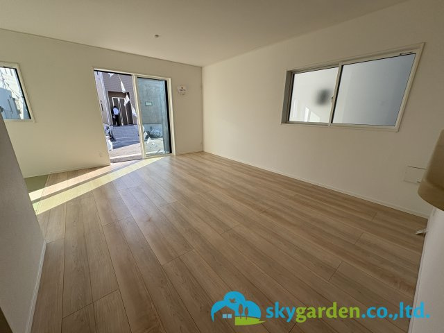 茅ヶ崎市柳島第11　新築戸建　全8棟6号棟の居間・リビング